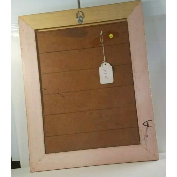 Vintage Old Man Portrait Oil Painting on Board Signed S. Vuranyi Jerusalem 21" - Picture 6 of 11